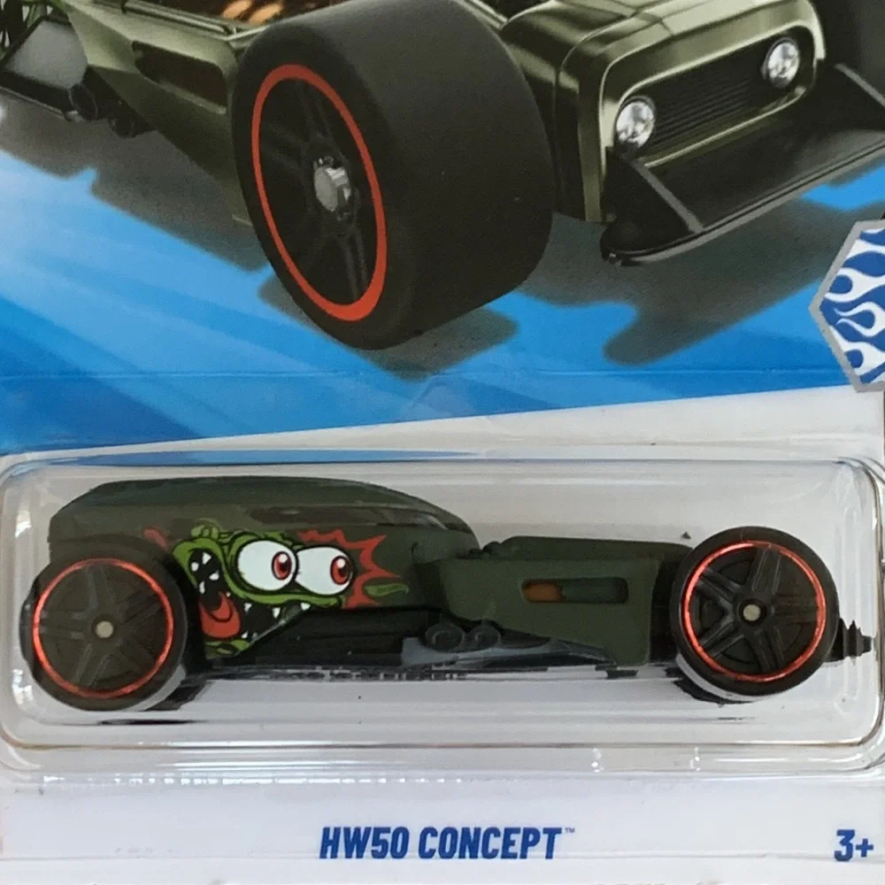 HW50 Concept Car Hot Wheels Rod Squad Frog Face HotRod Rod Racer Hotwheels 🆕2025